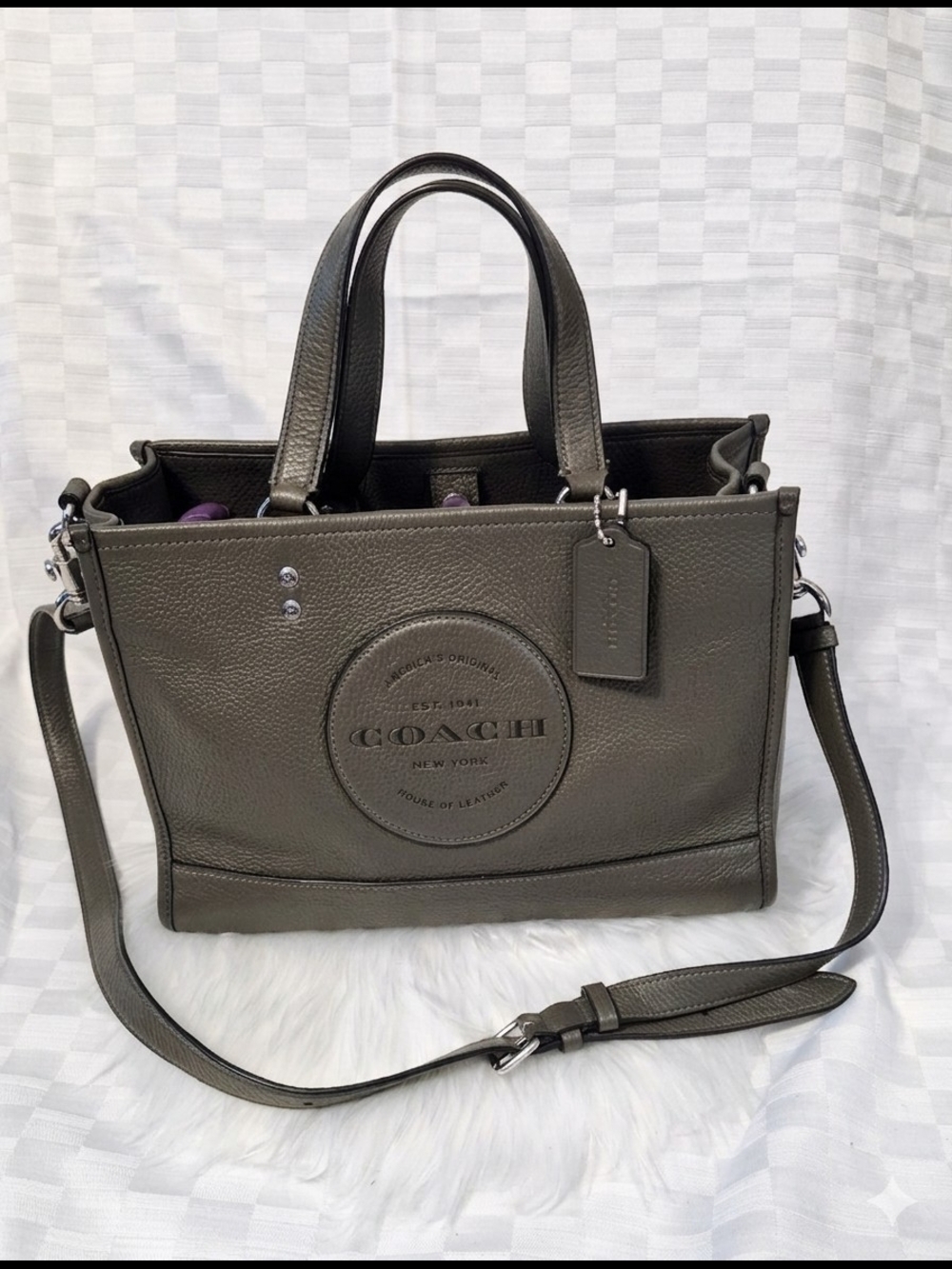 Coach  Dempsey Carryall with Patch